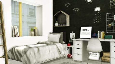 模拟人生4MOD MXIMS Scandinavian Boys Room-床上用品