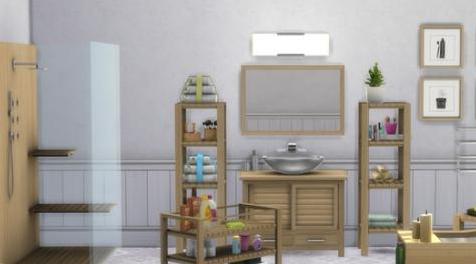 模拟人生4MOD  kardofe_Nordic Bath 浴室