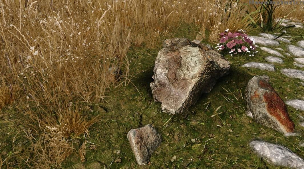 上古卷轴5：重置版MOD Skyrim三维岩石