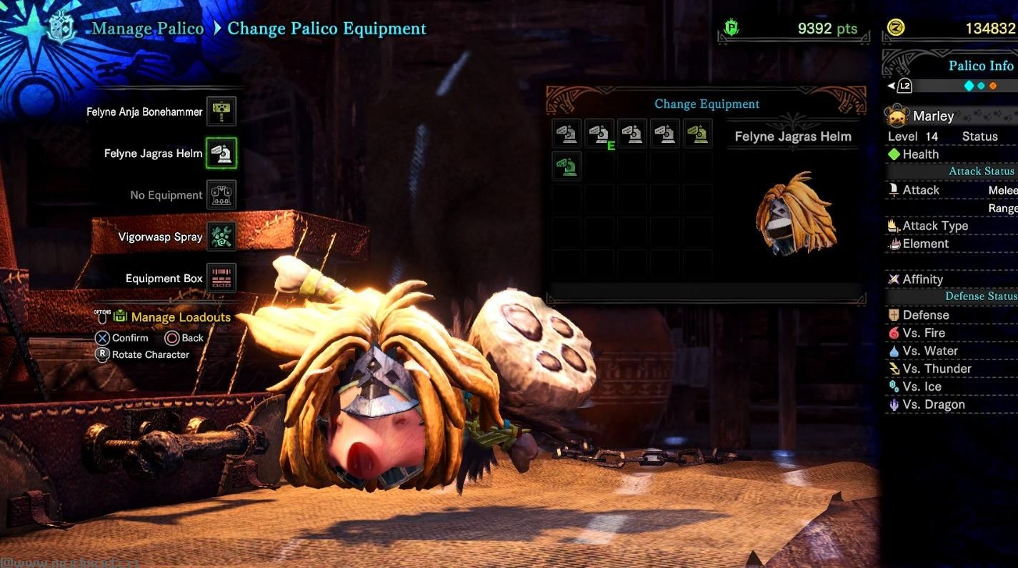 Poogie Palico Replacement