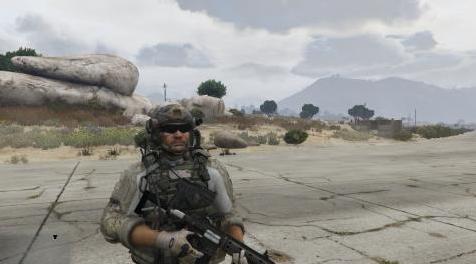 侠盗猎车手5MOD Call of Duty Sandman(metal 01)