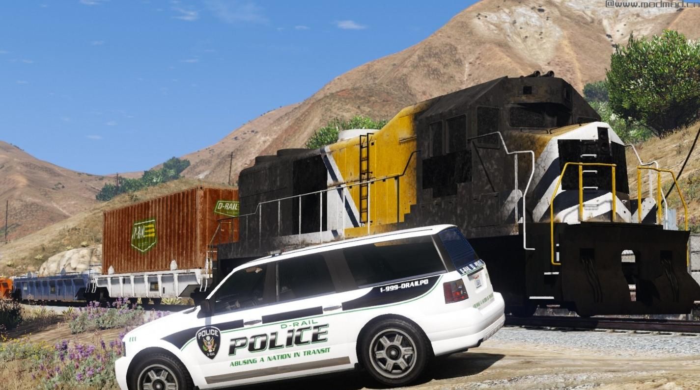 侠盗猎车手5MOD Railroad Police Pack