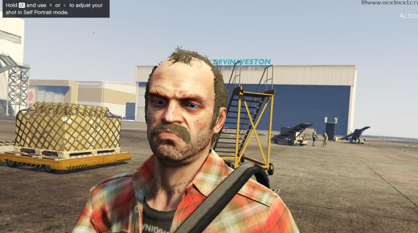 侠盗猎车手5MOD Bills Eyes For Trevor Phillips