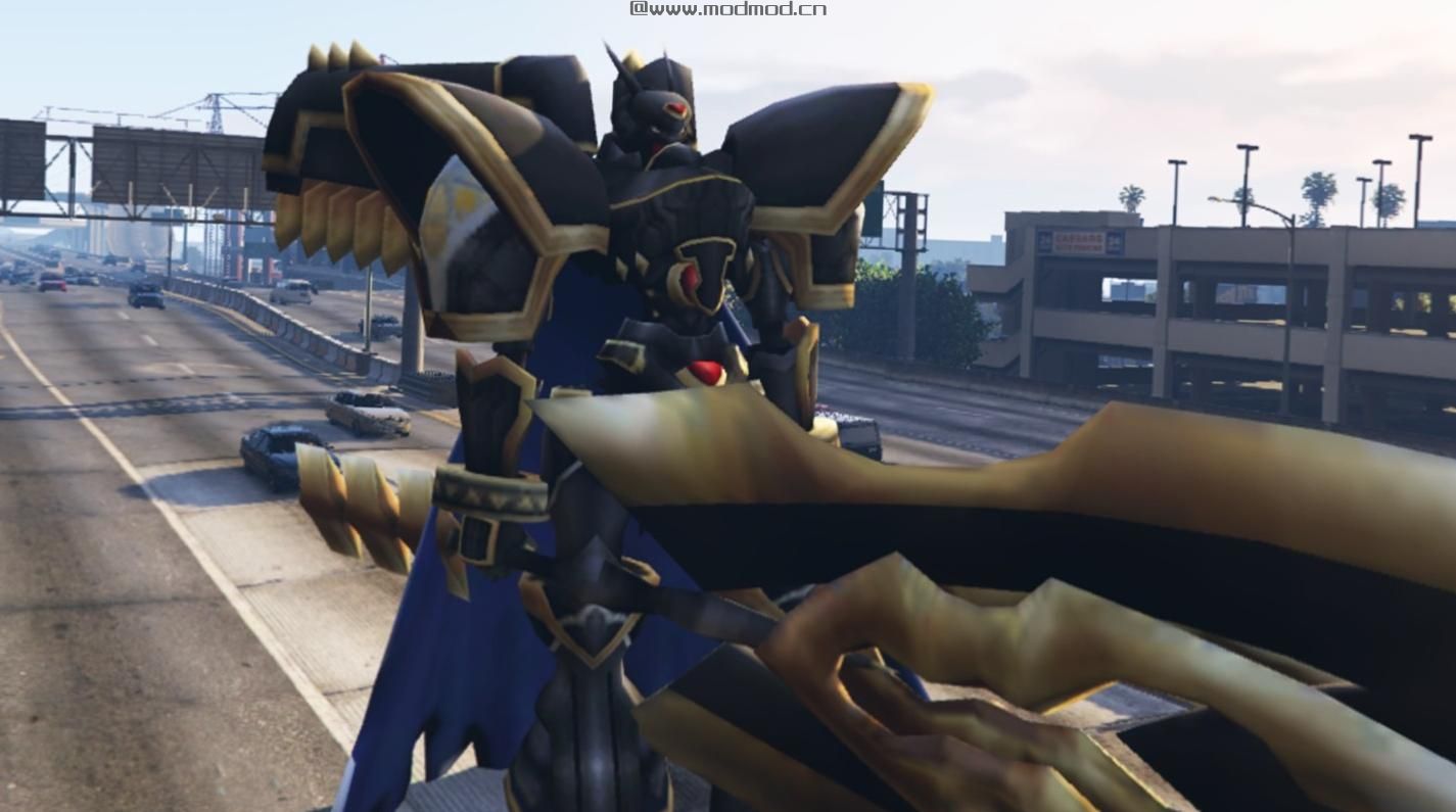 侠盗猎车手5MOD Alphamon (Digimon)