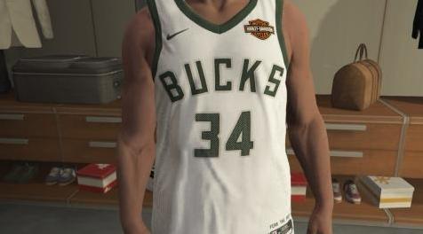侠盗猎车手5MOD Milwaukee Bucks #34