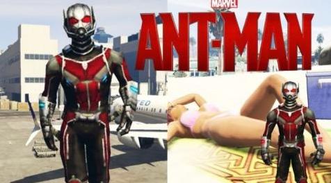 侠盗猎车手5MOD 蚁人 2.0版本