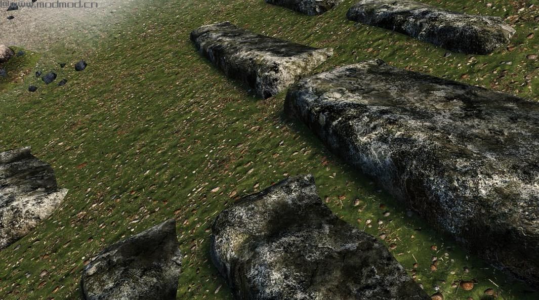 上古卷轴5：重置版MOD SkyRIM 3D高级Hrothgar台阶