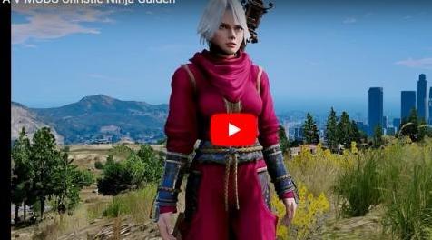 侠盗猎车手5MOD Christie Ninja Gaiden