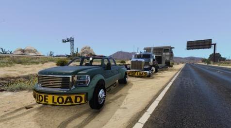 侠盗猎车手5MOD More Oversized Load Signs