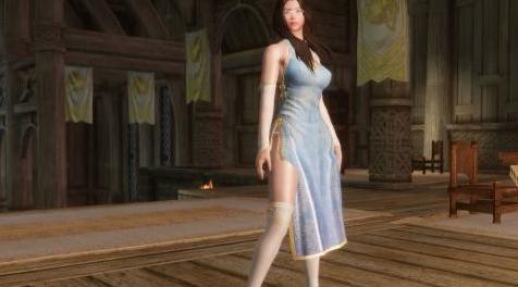 上古卷轴5：天际MOD DOA5 Helena Mandarin Dress