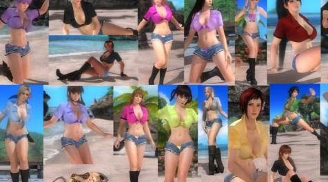 死或生5MOD Pack mini short (raw)