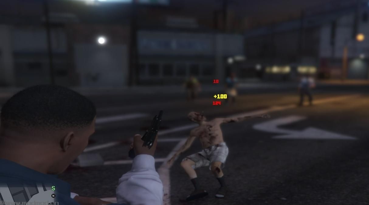 侠盗猎车手5MOD Combat HUD