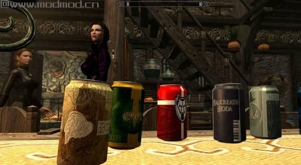 上古卷轴5：天际MOD Soda of Skyrim天际的饮料来了！