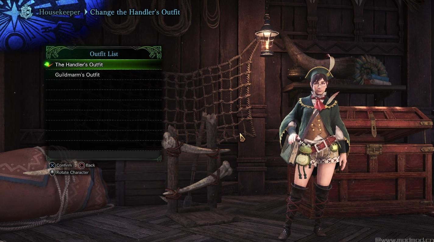 怪物猎人：世界MOD Guildmarm Improved