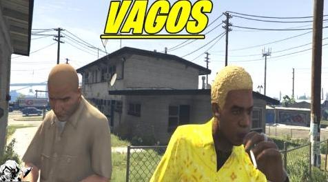 侠盗猎车手5MOD Lamar joins Vagos Gang (Vagos Colors)