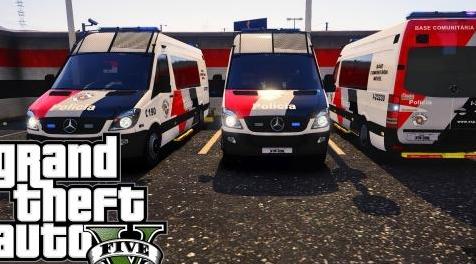 侠盗猎车手5MOD Mercedes Sprinter PMESP