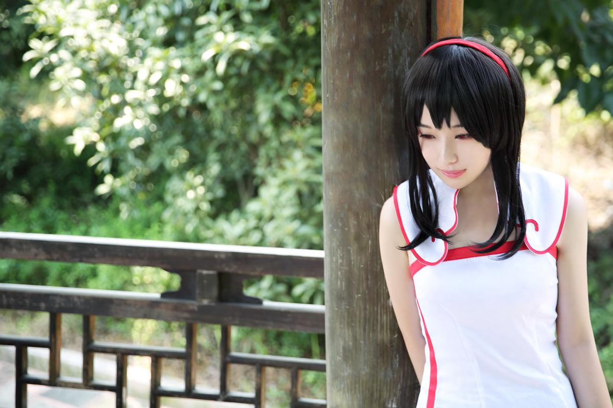 千年食谱颂乐正绫COSPLAY,cosplay,二次元