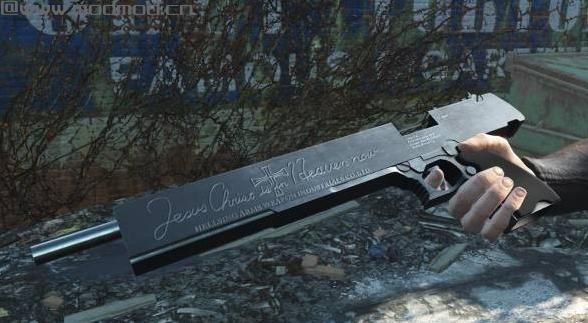 辐射4MOD 14527-豺狼手枪&mdash;&mdash;Hellsing - The Jackal