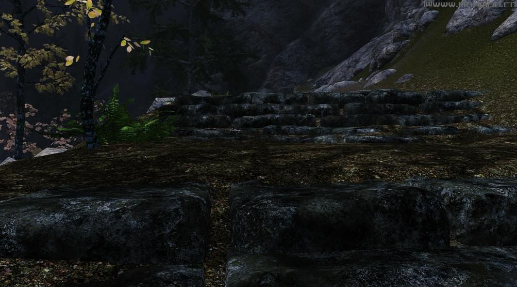 SkyRIM 3D高级Hrothgar台阶