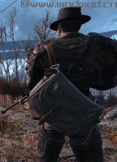 辐射4MOD 物理小背包EferasShoulderBag 真实动态背包