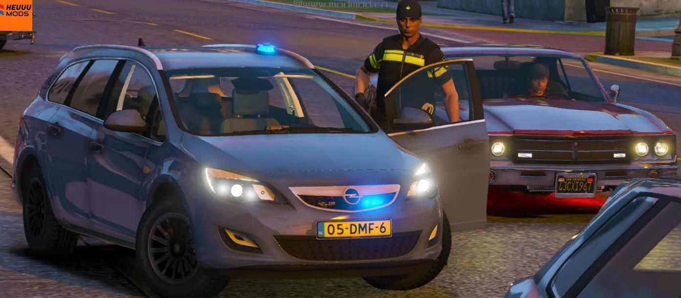 侠盗猎车手5MOD Opel Astra Unmarked