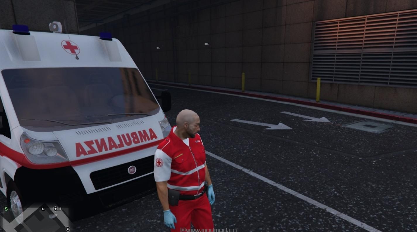 侠盗猎车手5MOD Divisa Croce Rossa Italiana