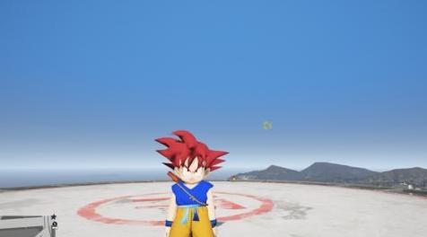 侠盗猎车手5MOD 小悟空(超赛神)