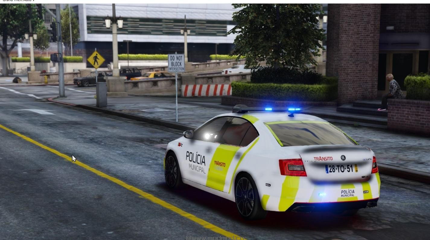 侠盗猎车手5MOD Skoda Policia Municipal Lisboa
