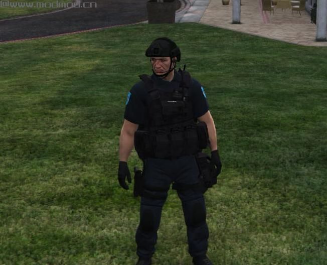 侠盗猎车手5MOD Farda G.O.E. (Portuguese SWAT) (PSP)