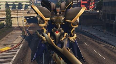 侠盗猎车手5MOD Alphamon (Digimon)