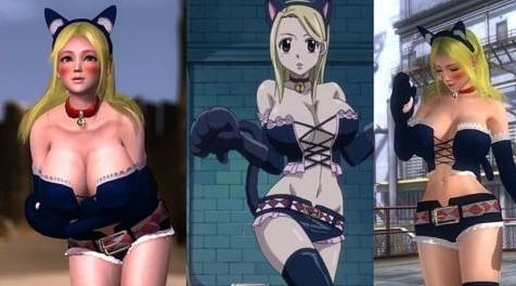 死或生5MOD Lucy Neko Costume