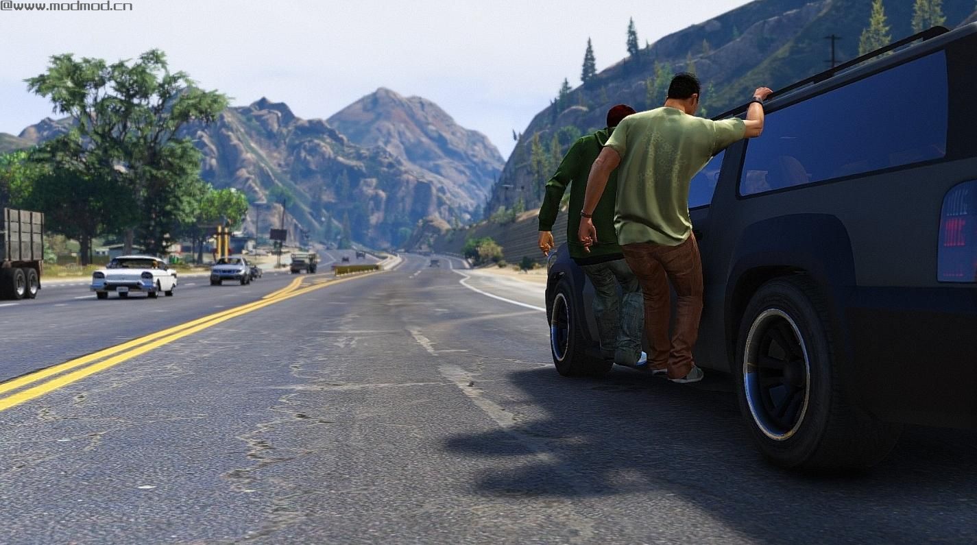 侠盗猎车手5MOD  Family Friendly Free Roaming