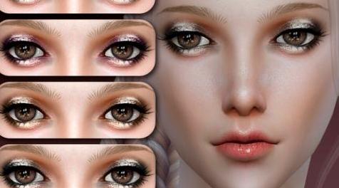 模拟人生4MOD Bobur Eyeshadow 19-眼影19