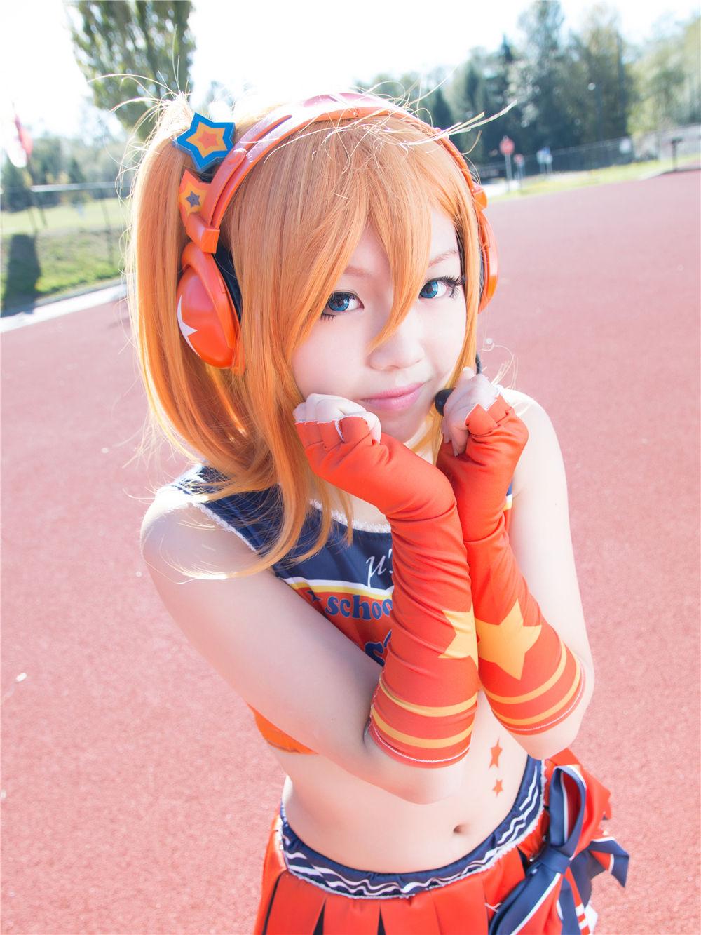 Love Live!高坂穗乃果啦啦队,cosplay,二次元