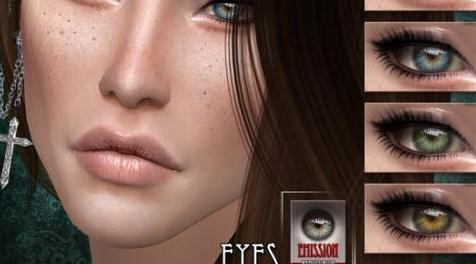 模拟人生4MOD RemusSirion Emission Eyes-发光的眼睛