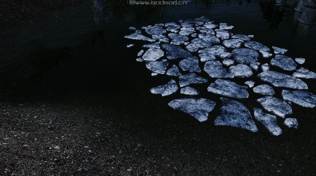 天际3D浮冰模型