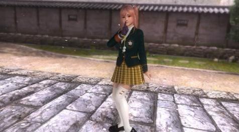 死或生5MOD Honoka Green Yellow Blazer