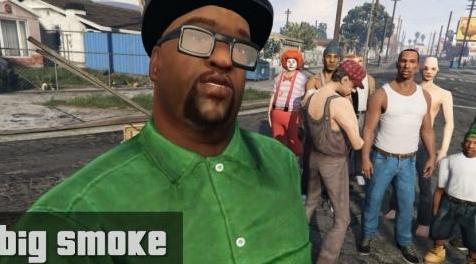 侠盗猎车手5MOD Big SMOKE HD(Remake)