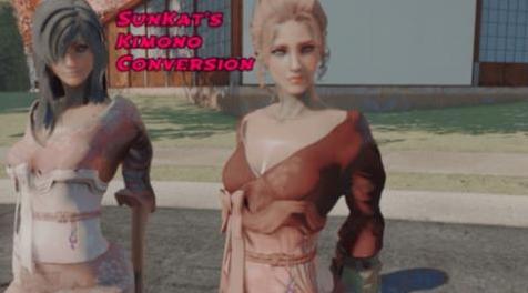 辐射4MOD 和服MOD：SunKat&rsquo;s Kimono Conversion