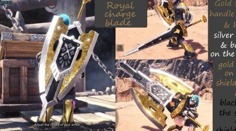 怪物猎人：世界MOD 皇家冲锋刀（Royal Charge Blade）