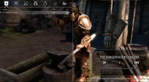 上古卷轴5：重置版MOD 天桥炼金术的Craftable Forgemaster手指固定