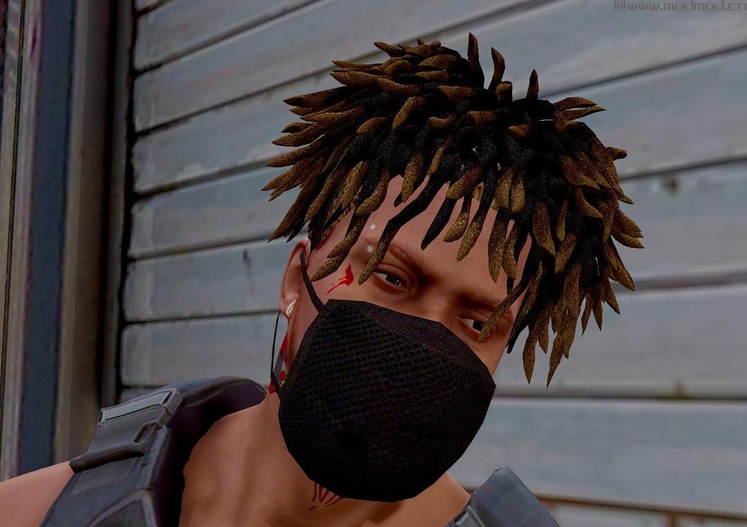 侠盗猎车手5MOD SCARLXRD Dreadlocks For Franklin