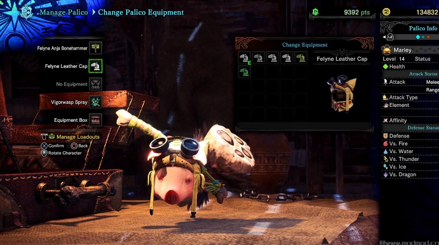 Poogie Palico Replacement