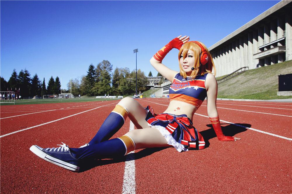 Love Live!高坂穗乃果啦啦队,cosplay,二次元