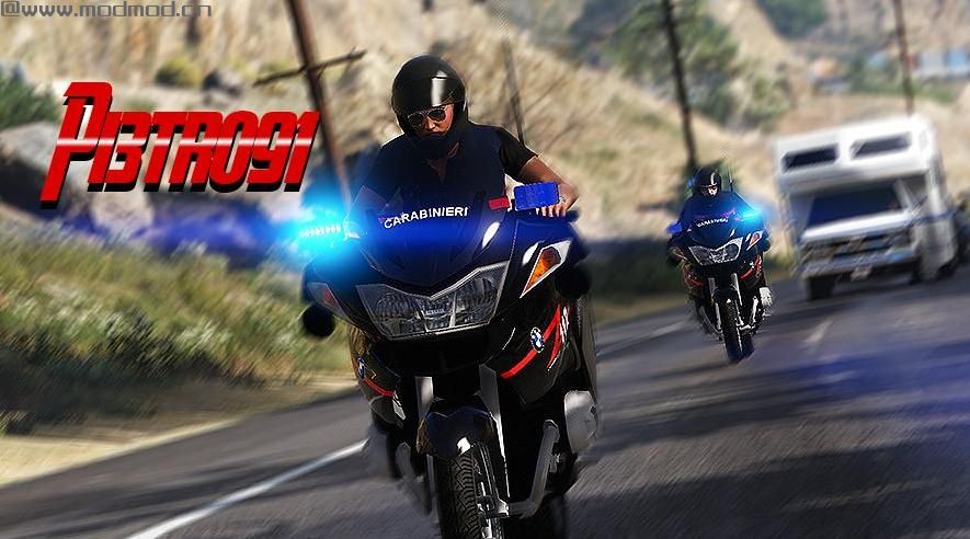 侠盗猎车手5MOD BMW R1200RT - Carabinieri