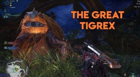 怪物猎人：世界MOD The Great Tigrex (Reskin Mod)