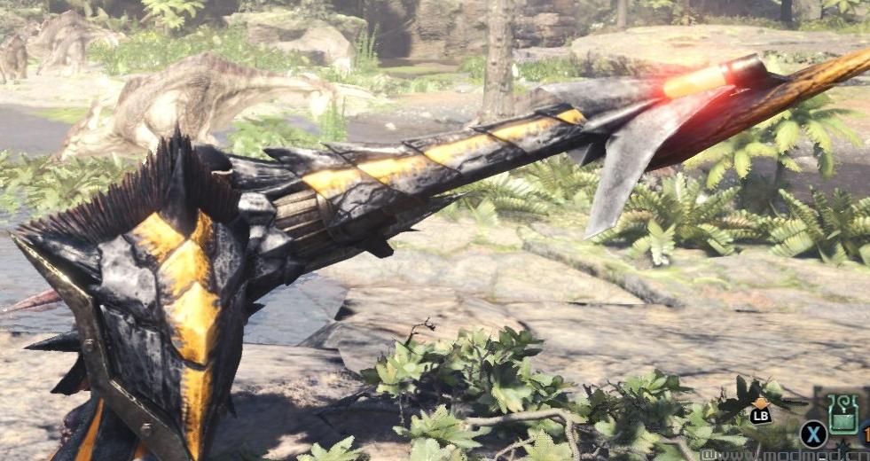 怪物猎人：世界MOD Royal Burst Stinger Gunlance