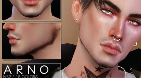 模拟人生4MOD Arno Beard N52 胡子