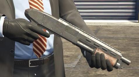 侠盗猎车手5MOD Resident Evil 6 Pump Shotgun