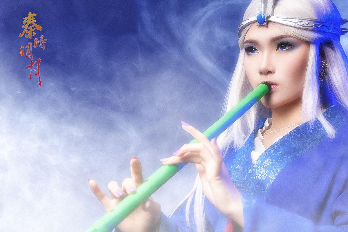 寒殇秦时明月雪女COS,cosplay,二次元